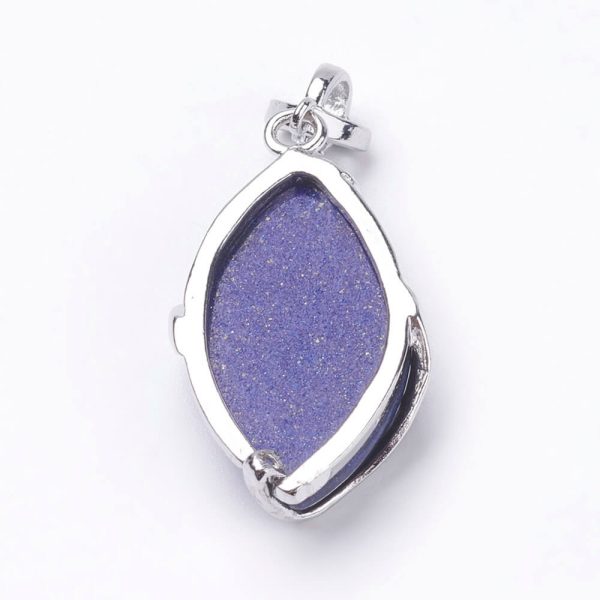 Pandantiv lapis lazuli oval
