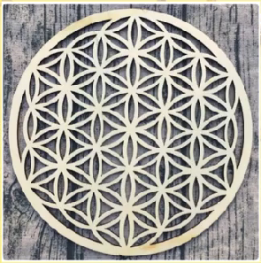 Pandantiv Floarea vieții