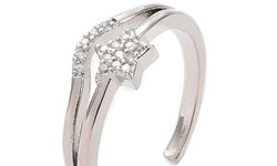 Inel simplu argintiu